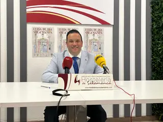 Jorge Carlos Moro, presidente de la Asociación de Empresarios de Hostelería de Salamanca