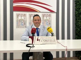 Jorge Carlos Moro, presidente de la Asociación de Empresarios de Hostelería de Salamanca