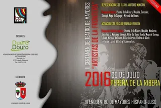 Casi un millar de mayores de la Raya, unidos por el teatro y el folclore popular