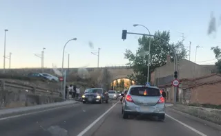 Atropello carretera de Aldeatejada