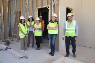 Visita obras residencia 'Los Molinos de Tormes' | Junta de Castilla y León