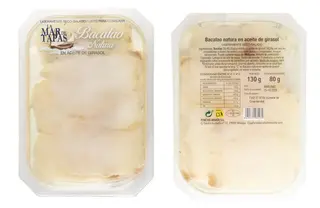 Bacalao en aceite de girasol afectado. AESAN