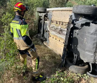 Accidente en Masueco