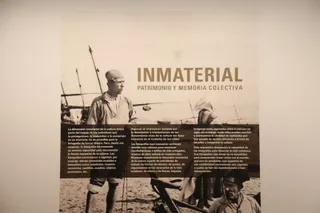 Exposición itinerante “Inmaterial. Patrimonio y memoria colectiva”