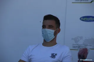 Deco en su presentación con el Guijuelo