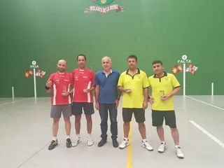 Imagen de un año anterior del Trofeo Diputación de Frontenis.