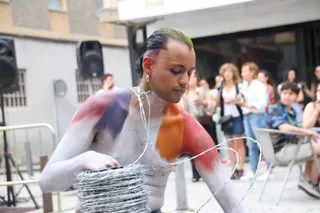Carrera en tacones