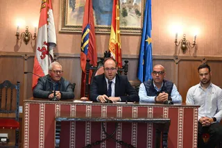 Reunión Ciudad Rodrigo para abordar el tema de la A-62. Foto Ayto. Ciudad Rodrigo