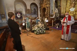La Congregación de Jesús Nazareno presenta el Domingo de Ramos su nuevo estandarte