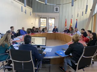 Sesión plenaria ordinaria del Ayuntamiento de Guijuelo