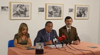 Exposición con fotografías de los grabados de Goya sobre la tauromaquia