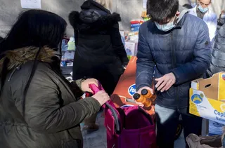 Familias en riesgo de exclusión social. Foto EP