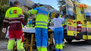 En estado crítico un varón de 57 años por una intoxicación con pintura en un accidente laboral en Alpedrete. Foto de Archivo.