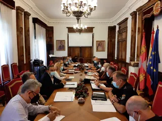Reunión de la Junta Local de Seguridad de Salamanca previa a las Ferias y Fiestas