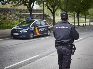 Un agente de la Policía Nacional en una imagen de archivo.