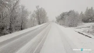 Nieve en Salamanca