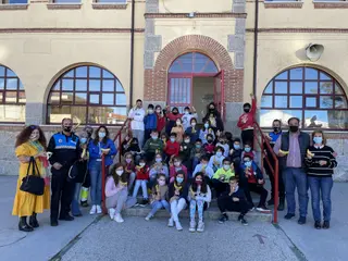 Alumnos del Filiberto Villalobos de Guijuelo.