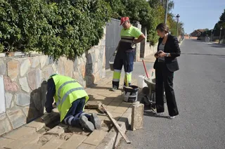 Nuevas obras en Santa Marta para favorecer la accesibilidad
