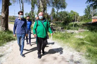 El PSOE denuncia "el estado de abandono" que presenta el parque Lazarillo de Tormes nueve meses después de su renovación