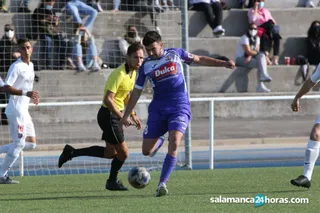 Pablo Gómez, en el duelo ante el Santa Marta.