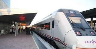 Estación del tren de Salamanca. Foto de archivo