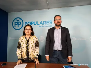 María jesús moro y bienvenido de arriba diputados Partido Popular