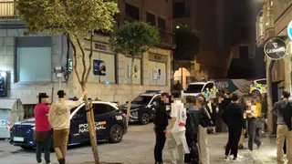 Dos detenidos tras una pelea con navaja en la calle Varillas