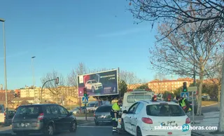 Accidente rotonda aldehuela