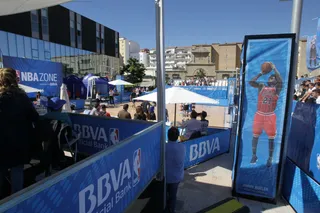 NBA basket