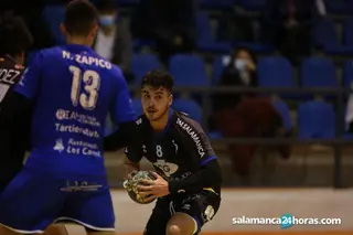 Hugo Garín, ante Unión Financiera | FOTO SALAMANCA24HORAS.COM