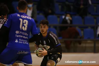 Hugo Garín, ante Unión Financiera | FOTO SALAMANCA24HORAS.COM