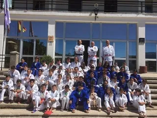 Gran participación de los judokas en los cursos de verano