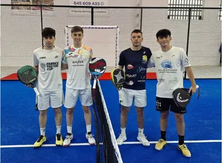 Samuel Rivas, Igor Amondarain, Daniel Callejas y Hugo Méndez