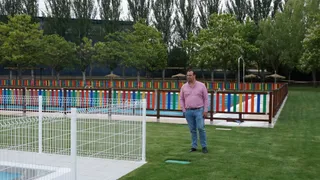 David Mingo en las piscinas de Santa Marta de Tormes