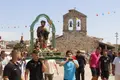 Procesión y vino popular en Carbajosa de la Sagrada