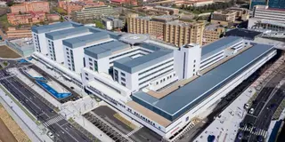 Vista aérea del hospital de Salamanca. Archivo. Delegación de la jcyl.