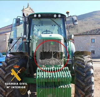 La Guardia Civil desarticula una banda que robaba los GPS’s de autoguiado de la maquinaria agrícola