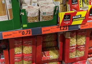 Productos expuestos a la venta en Lidl | Foto Facua