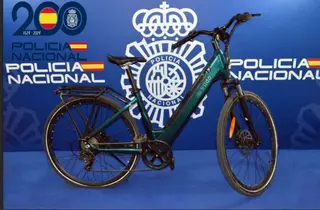 Detenido por robar una bicicleta eléctrica valorada en 900 euros de un centro de trabajo