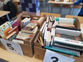 Biblioteca, libros. Archivo