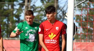 Hugo Villardón, durante su etapa en la UD Santa Marta.