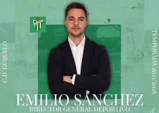 Emilio Sánchez, Director General y Director Deportivo del Guijuelo