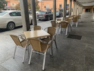 Una terraza en el casco histórico de Peñaranda