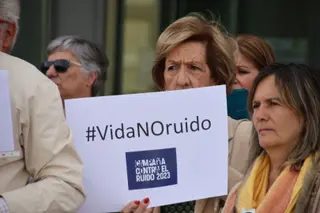 Concentración por el Día Internacional de Concienciación sobre el Ruido