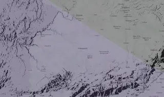 Fotograma del mapa interactivo del eclipse solar de este miércoles, 12 de agosto de 2026