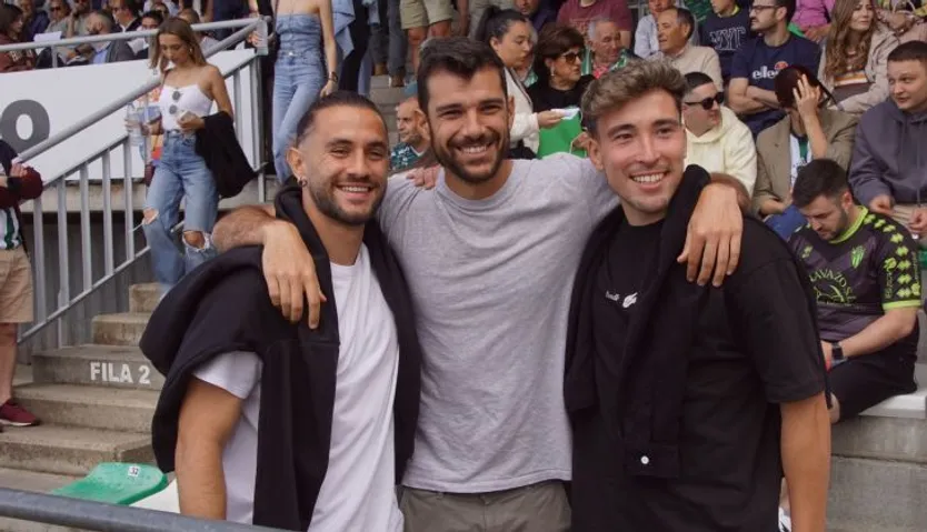 Losada, De la Nava y Rojo en el Municipal Luis Ramos | FOTO JUANES