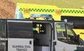 Guardia Civil y ambulancia. Foto de archivo