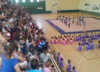 Exitosa exhibición de Gimnasia Rítmica y Baile