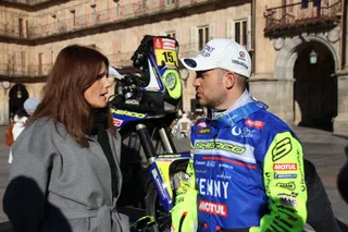 Lorenzo Santolino presenta su nueva participación en el Dakar