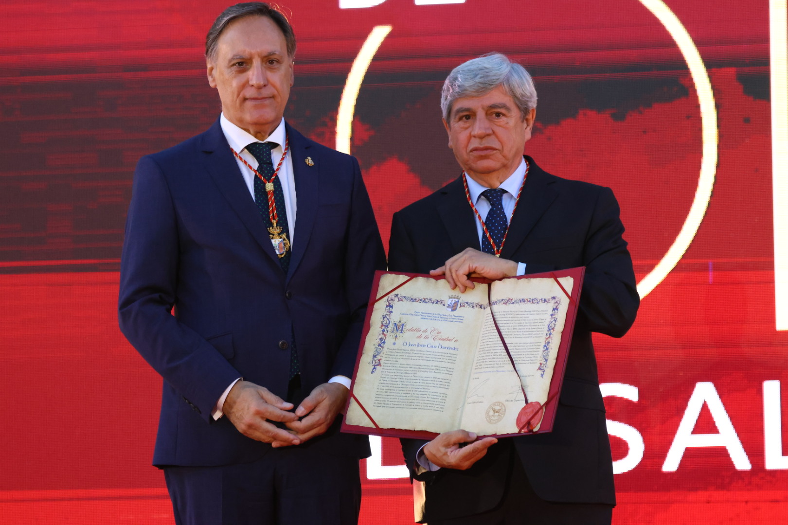 Entrega De Las Medallas De Oro De La Ciudad De Salamanca 12